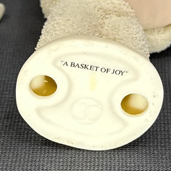 VTG Dept 56 Snowbabies A Basket of Joy Lincolnshirt Snowjade Angel Ornament Lot - Picture 12 of 16